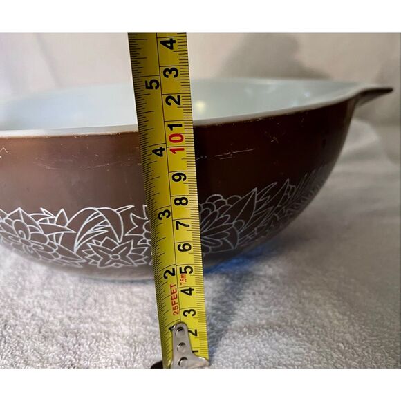 Vintage Pyrex Woodland Cinderella Bowl 444 Brown - Picture 8 of 8